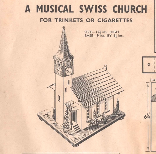 Plan maquette église - , /