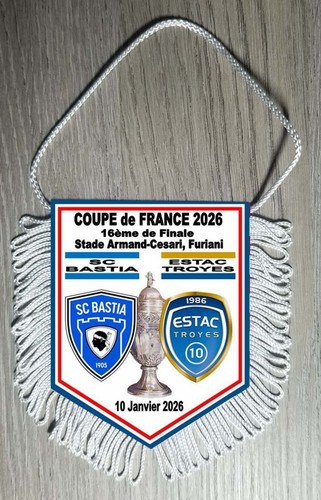 Fanion 16ème finale coupe - de,