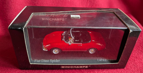 Minichamps fiat dino spider - dino,