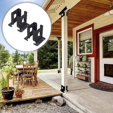 4x Supports de poteau de