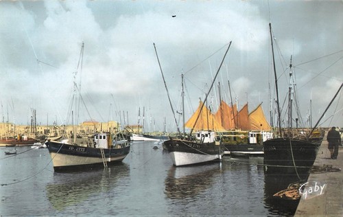 Ile yeu thoniers dans - ile,