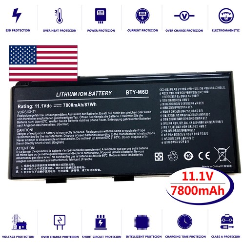 Battery for msi megabook - battery,