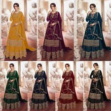 Bollywood Costume Indien Kameez Salwar Fête Femmes Anarkali Gown Pakistanais