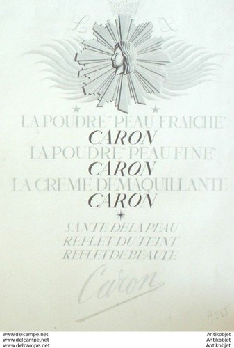 Publicite cosmetique caron - publicite,