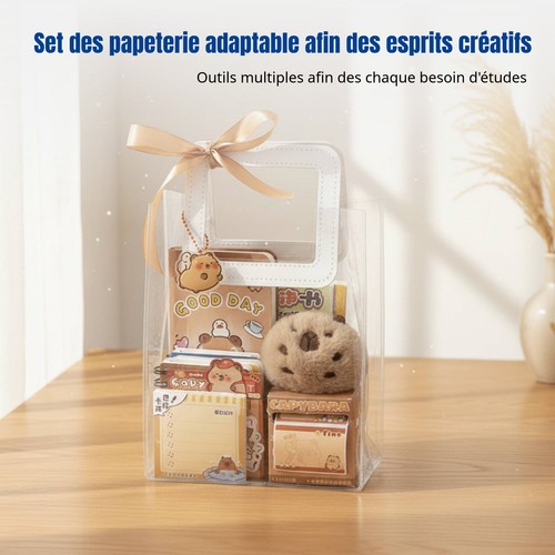 Set papeterie capybara - de,