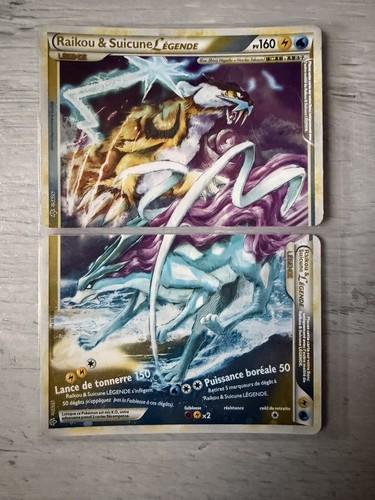 Ultra rare set légende raikou - rare,