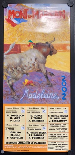 Affiche corrida originale mont - originale,