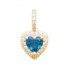 Pendentif Forme Coeur oxydes