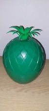 Seau à glaçons vintage ananas vert années 70