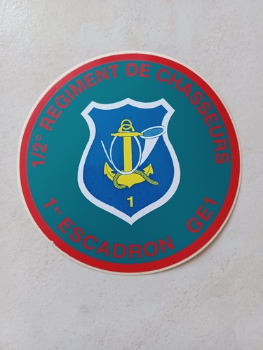 Autocollant militaire 1er - 1er,