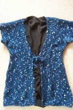 gilet tunique manches courtes