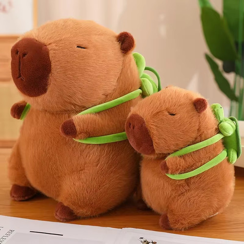 Peluche capybara mignonne - capybara, avec