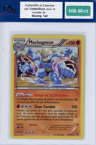 Carte pokémon mackogneur - carte,