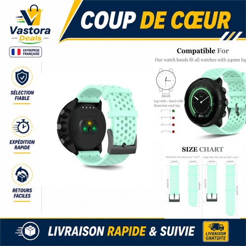 Bracelet montre silicone - de,
