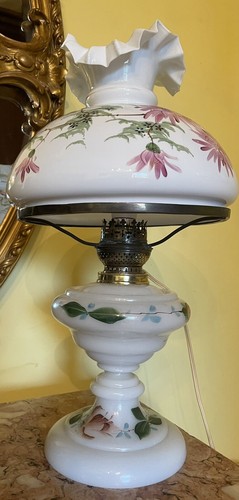 Ancienne lampe pétrole en - lampe,