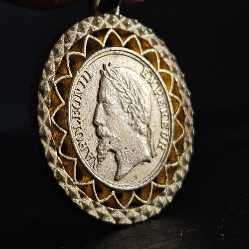 Médaillon napoléon iii - médaillon,