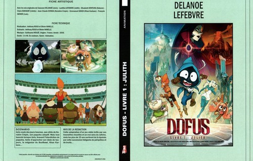 Jaquette dvd dofus - dvd, (seule)