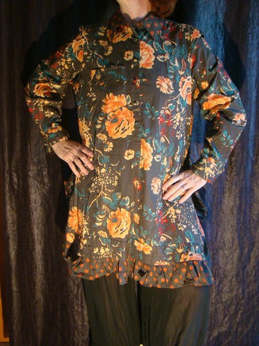 Chemise tunique rhum raisin - chemise/tunique,