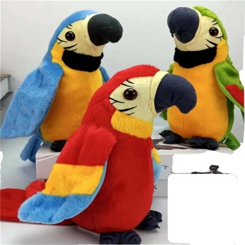 Peluche perroquet interactif - peluche,
