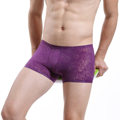 Hommes dentelle fleur boxer - hommes,