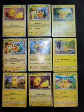 Lot cartes pokémon pikachu - 9,