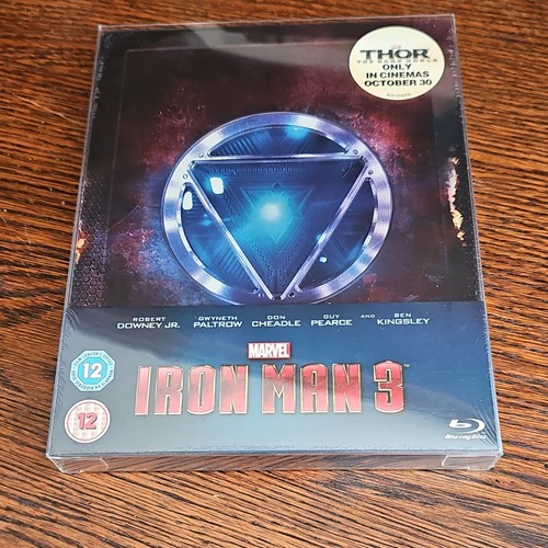 Marvel iron man steelbook - iron, 3