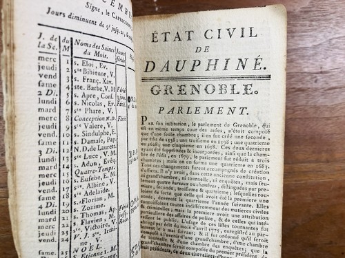 Hôpital grenoble 1790 - hôpital, en