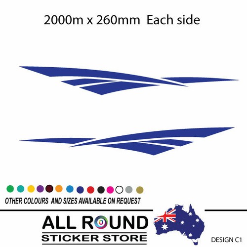 Large stripes one colour - 2m,