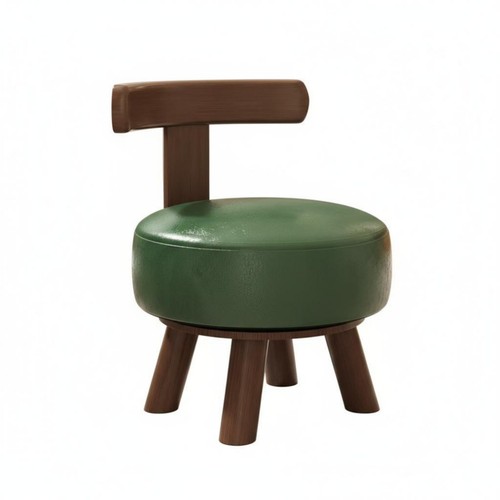 Tabouret pivotant rembourré - pivotant,