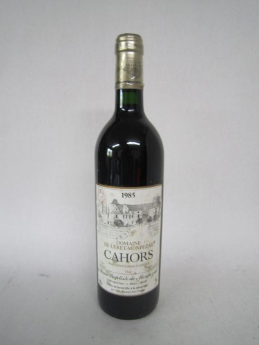 Vin rouge cahors - 1985, domaine