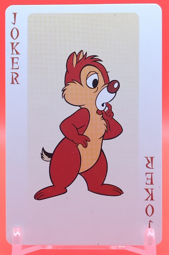 Carte jouer disney chip n - carte, 'n