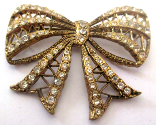 Ancienne grande broche - , couleur