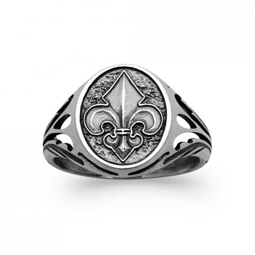 Bague homme fleurs - fleurs, lys