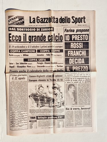 Gazette sport juillet 1979 - gazette,