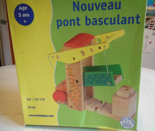 Pont basculant eveil jeux - eveil,