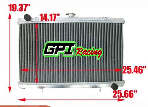 Row aluminum radiator - 3, for