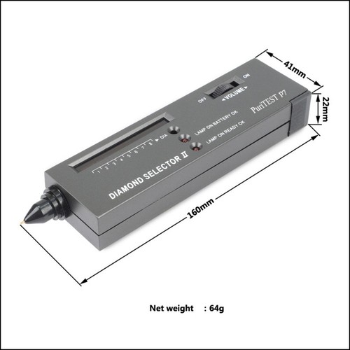 Stylo testeur diamant - stylo,