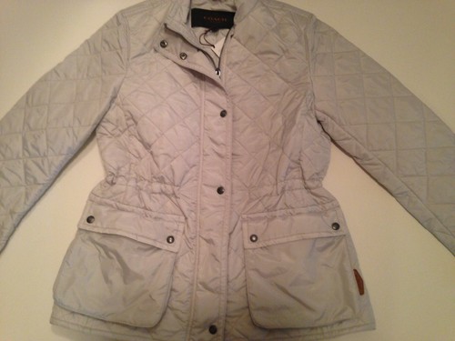 New tags coach jacket - w/,