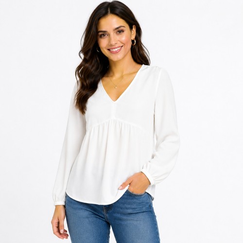 Bonprix blouse femme col - col, v
