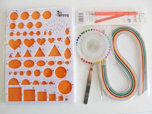Kit quilling pièces gabarit - kit, 6