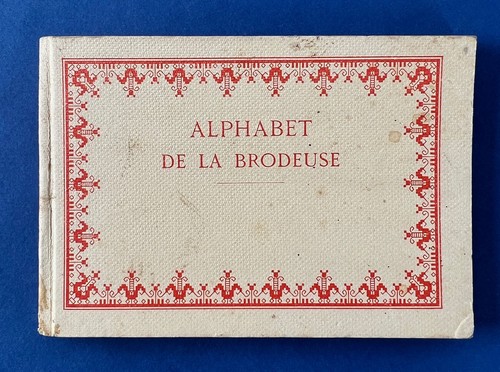 Alphabet brodeuse dmc - alphabet, de