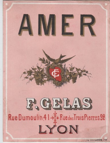 Amer gelas lyon - "amer, f.