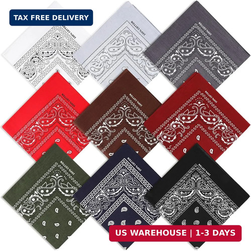 100 cotton bandanas x 22 - bandanas,,