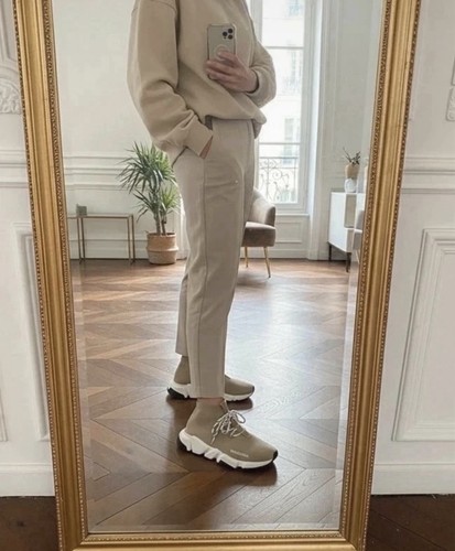 Balenciaga baskets femme - balenciaga, beige