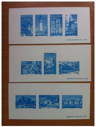 France 2004 gravures poste - france, -gravures