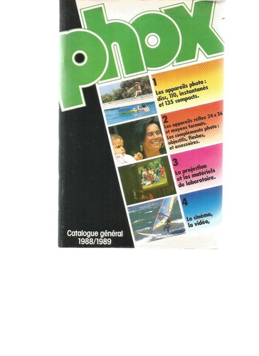 Catalogue phox - -,