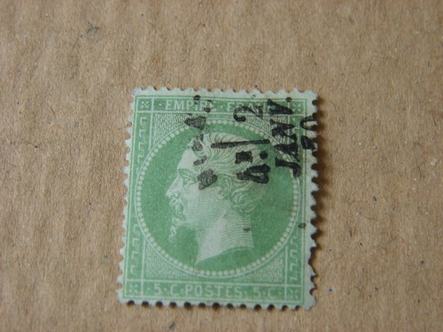Timbre napoleon iii - napoleon, 5