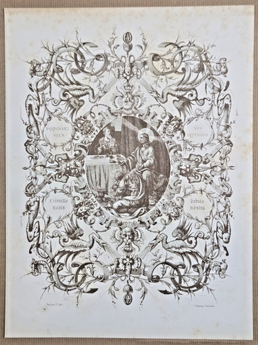 Lithographie religieuse - lithographie,