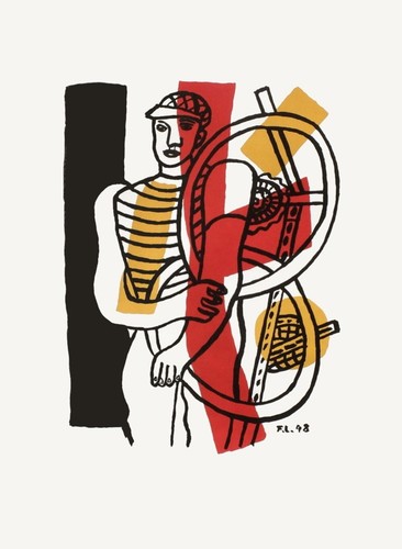 Fernand léger cycliste - lÉger,