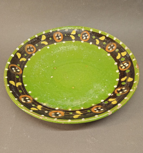 Ancienne assiette plate la - ancienne,
